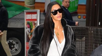 Kim Kardashian, en Nueva York.