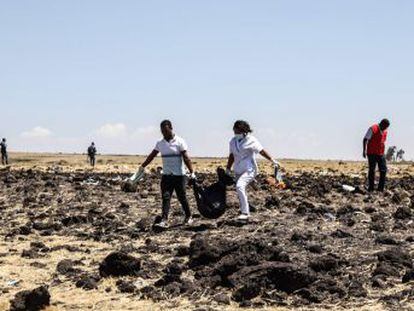 Pilar Martínez , de 32 años, y Jordi Dalmau, de 46, fallecieron en el vuelo de Ethiopian Airlines que se estrelló este domingo tras despegar de Adis Abeba