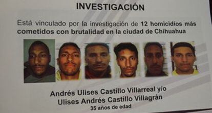 El detenido por los homicidios, Andrés Ulises Castillo.