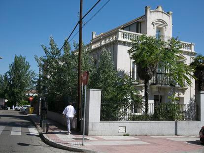El palacete Villa Menchu, en la calle de Arturo Soria.