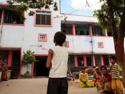 Fachada del Hospital de Hajipur, en el Estado de Bihar, donde MSF abri&oacute; en 2007 un proyecto para tratar el Kala Azar.