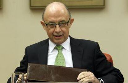 El ministro de Hacienda, Cristóbal Montoro.
