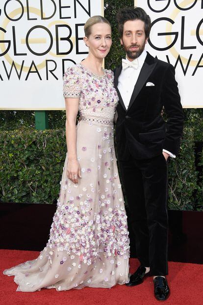 Jocelyn Towne y Simon Helberg.