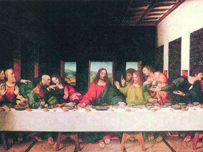 &#039;La &uacute;ltima cena&#039;, de Leonardo da Vinci. 