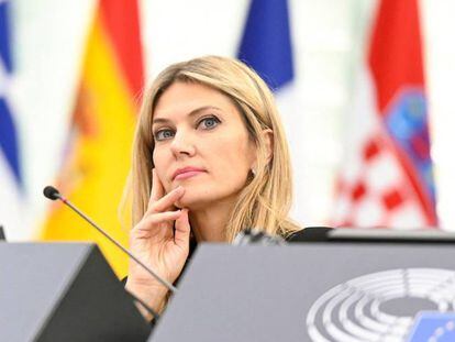 La ex vicepresidenta del Parlamento Europeo, Eva Kaili.