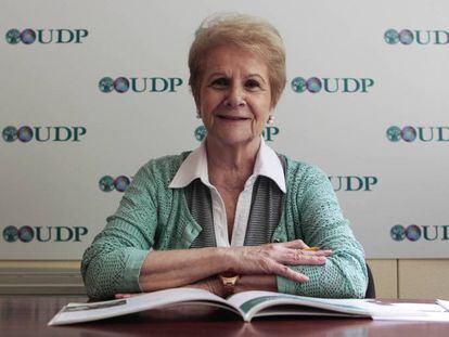 Francisca Tricio, gerente de la Unión Democrática de Pensionistas.