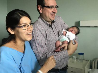 Carolina María Madrona Quispe ha nacido a las 0.00 del 1 de enero de 2019 en Zaragoza.
