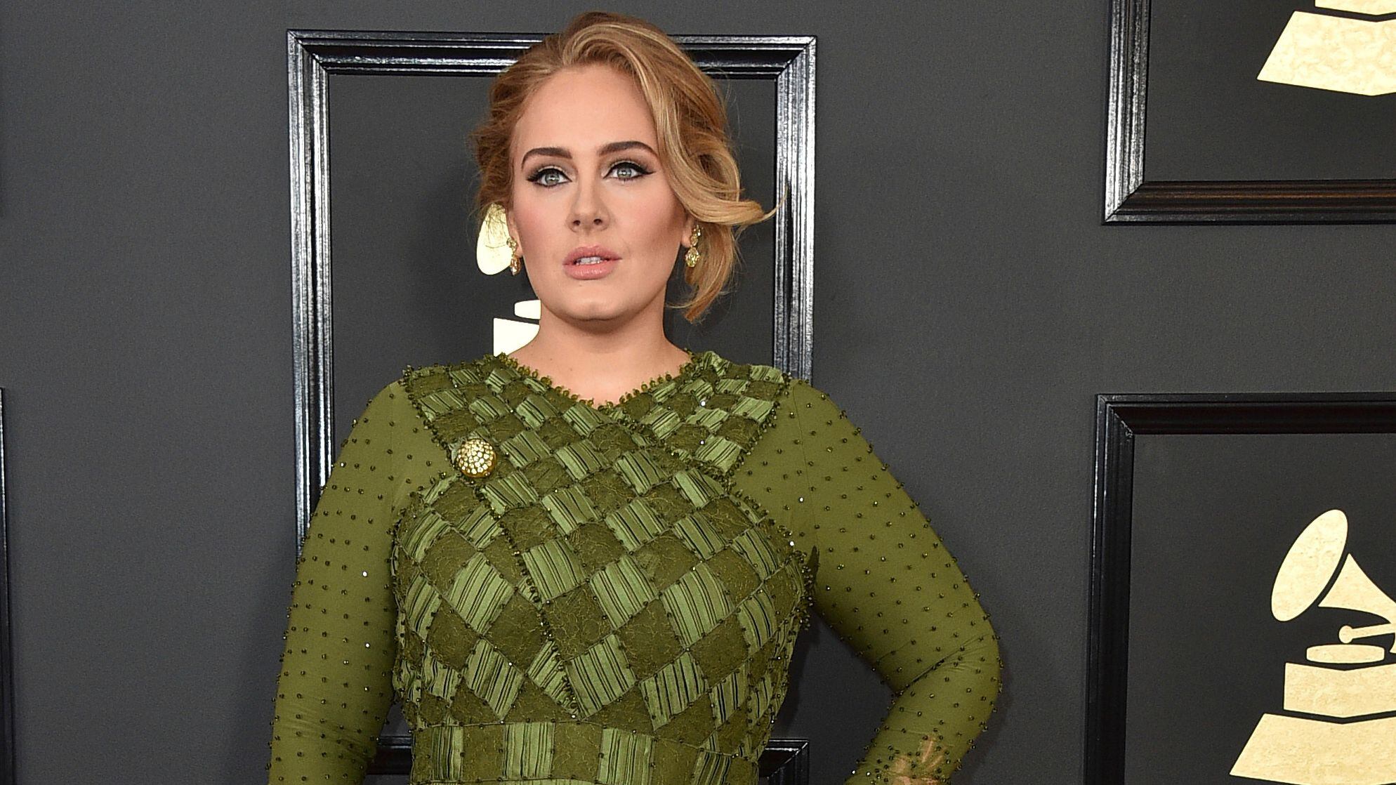 La cantante Adele, en Los Ángeles (California, EE UU), en 2017.