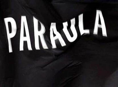 Imagen del vídeo 'Paraula', que presentará Perejaume en la Feria de Francfort.