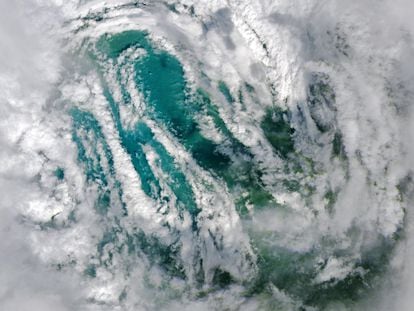 El huracán 'Ian' se aproximaba el 28 de septiembre al suroeste de Florida.