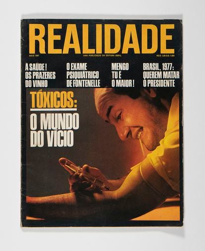 Cubierta de la revista 'Realidade 14' / Sao Paulo, mayo de 1967 / Fotografía: Claudia Andújar.