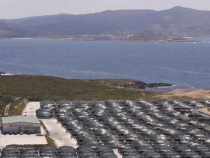 Piscifactoría de rodaballos de Stolt Sea Farm en cabo Vilán.