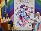 La ministra de Igualdad, Irene Montero, y la directora general de Diversidad Sexual y Derechos LGTBI, Boti G. Rodrigo, presentan la campaña para el Orgullo 2020. Foto Ministerio Igualdad