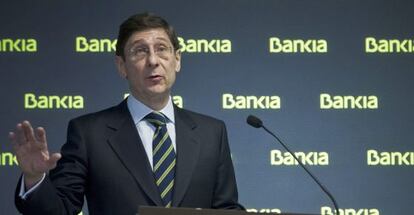 El presidente de Bankia, José Ignacio Goirigolzarri.