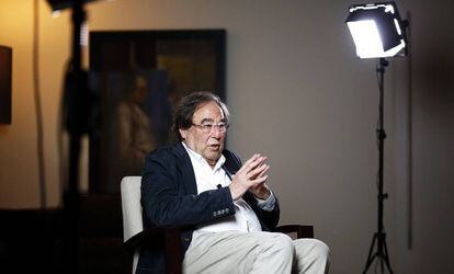 Francesc de Carreras, durante la entrevista.