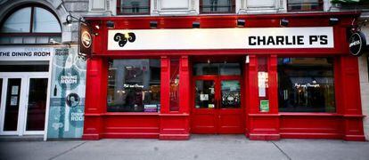 El pub irlandés Charlie P's, en Viena.