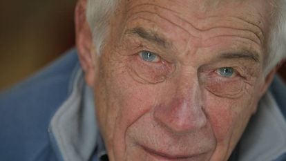 John Berger, en Madrid, en 2010.