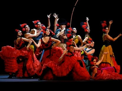 Un momento de 'La Bella Otero', por el Ballet Nacional de España.