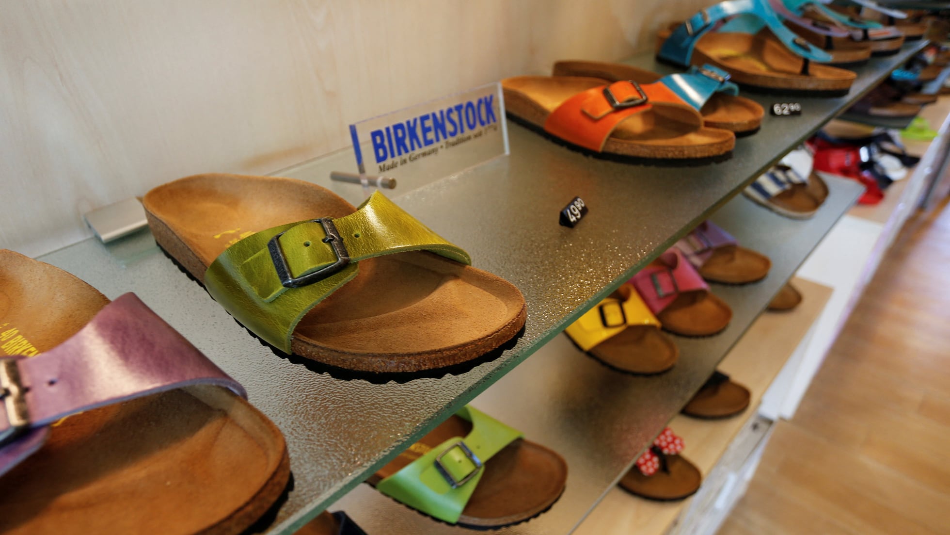 Bolsa Las sandalias de Birkenstock debutan en Wall Street con una