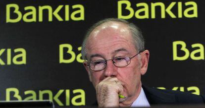 El hasta ahora presidente de Bankia, Rodrigo Rato.
