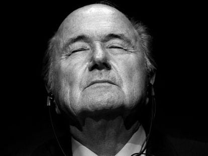 Blatter, en 2010.
