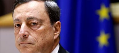 El presidente del BCE Mario Draghi 