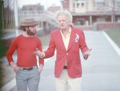 Nicholas Ray en una imagen de 'Nunca volveremos a casa'.