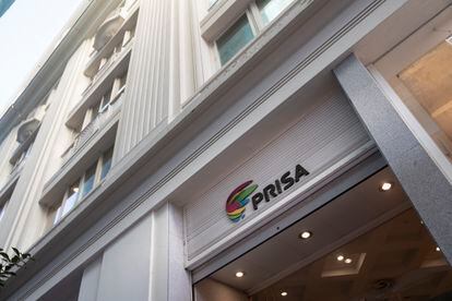 Sede del Grupo Prisa en Gran Vía, en Madrid.