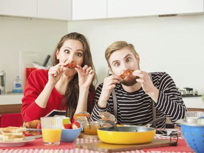 Por qué los simpáticos comen más
