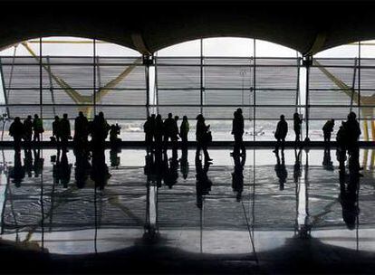 La terminal T-4 del aeropuerto de Barajas.