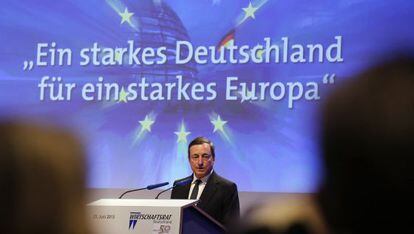 Mario Draghi, presdiente del Banco Central Europeo