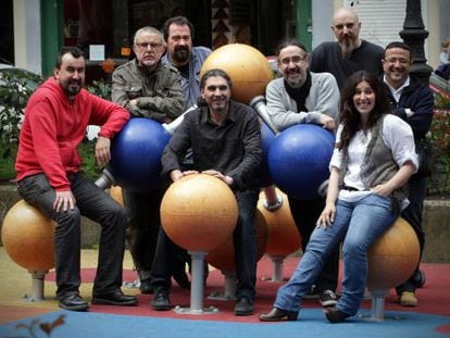 El grupo folk Luar na Lubre, la semana pasada en A Coru&ntilde;a.