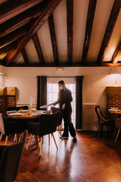 Dining room of Casa José. 