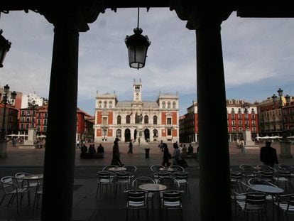 Valladolid, plaza Mayor. 