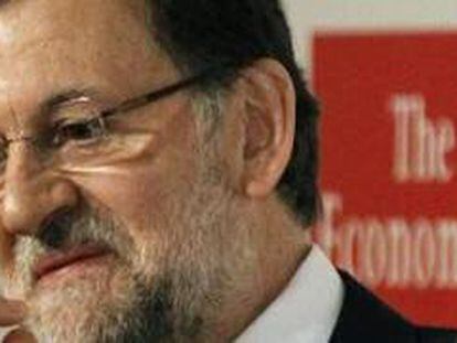 Mariano Rajoy en su intervención en las jornadas organizadas por The Economist