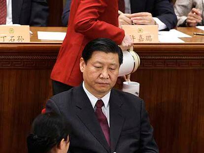 El dirigente Xi Jinping, en la Conferencia consultiva política del pueblo chino.