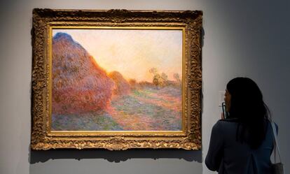 Este cuadro de Claude Monet consiguió entrar en la lista en la noche del pasado martes, al superar el récord personal del pintor francés y el de una obra impresionista. Se vendió en una subasta de Sotheby's por 111 millones de dólares.