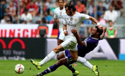 Bale, durante un partido de pretemporada, ante el Tottenham.