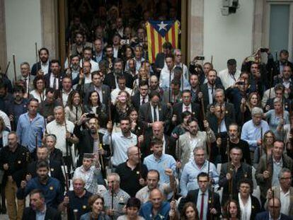 Cargos electos están listos para sustituir al Govern inhabilitado