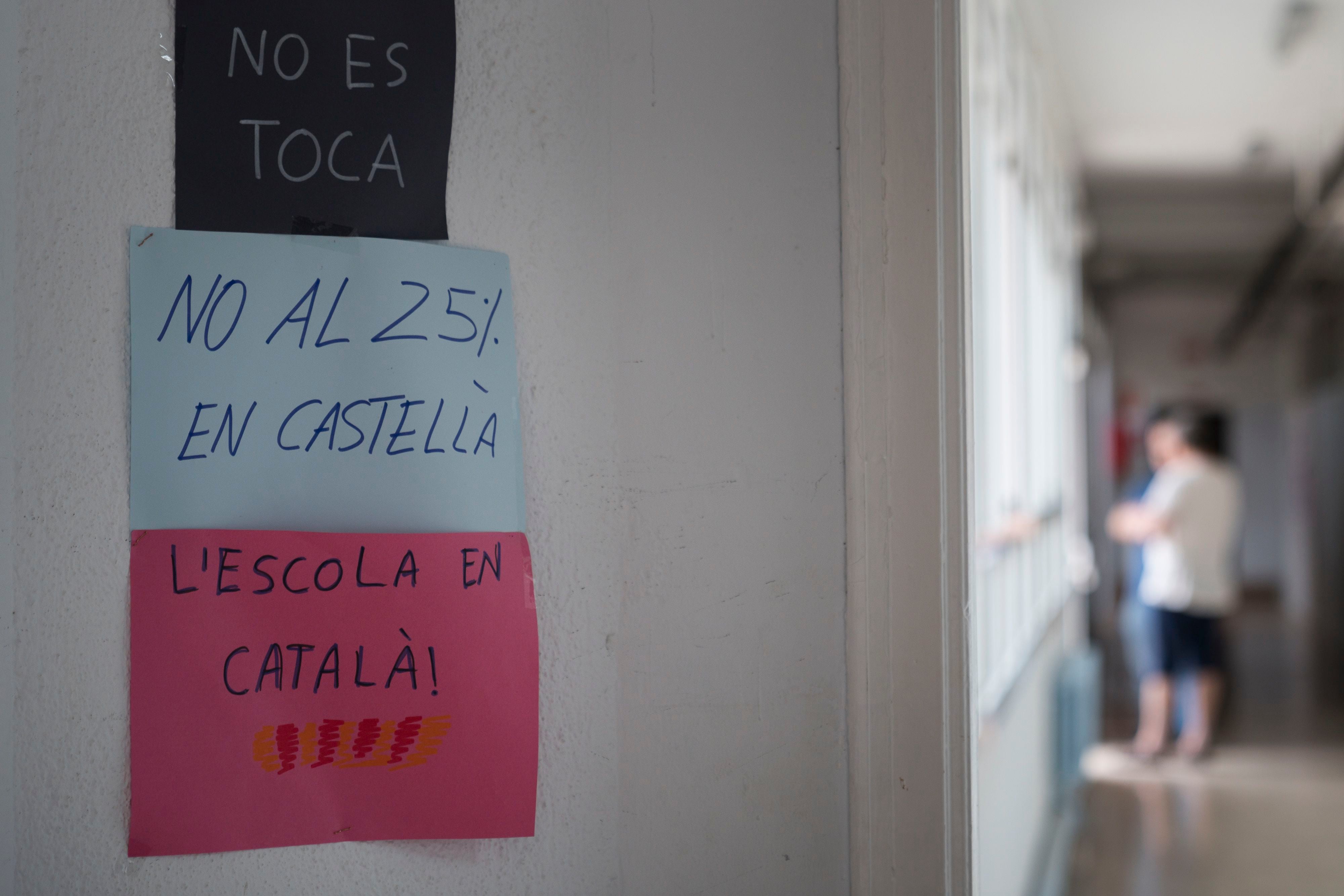 Cuatro resoluciones judiciales avalan aumentar las horas de castellano en escuelas de Cataluña