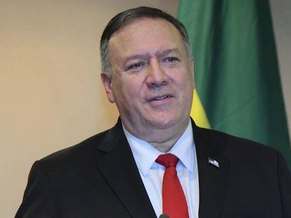 Mike Pompeo, secretario de Estado estadounidense.