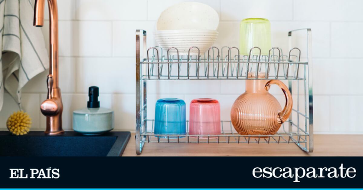 Ahorra espacio en la cocina con uno de estos escurreplatos de dos alturas, Escaparate: compras y ofertas