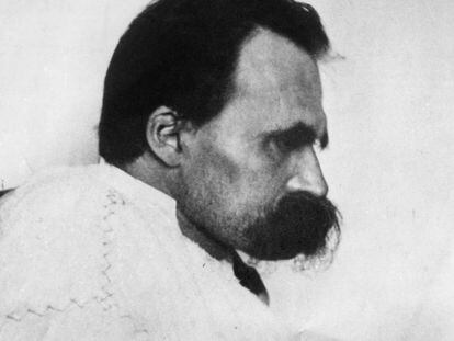 El filósofo alemán Friedrich Nietzsche, en torno a 1885.