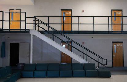 Instalación de Detención de Caroline en Bowling Green, Virginia, Estados Unidos.  