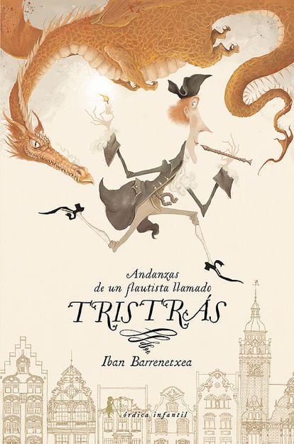 portada 'Andanzas de un falutista llamado Tristrás', IBAN BARRENETXEA. EDITORIAL NÓRDICA