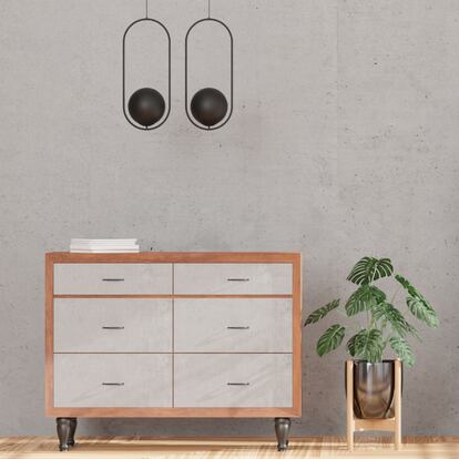 Además de práctica, una cómoda bonita puede hacer más acogedor el dormitorio. GETTY IMAGES.