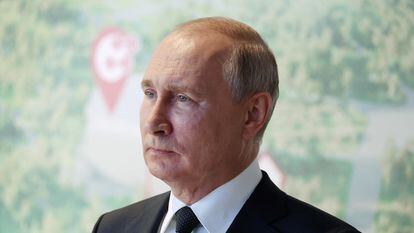 El presidente ruso, Vladímir Putin, en un acto el pasado 1 de septiembre en Solnechnogorsk.