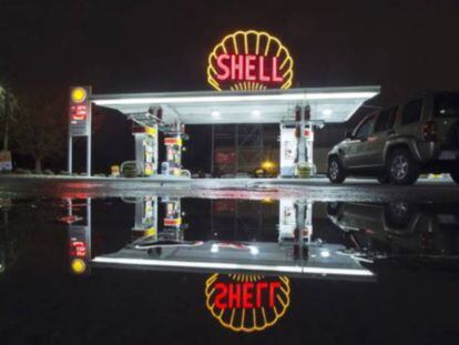 Gasolinera de Shell en una imagen de diciembre de 2014.