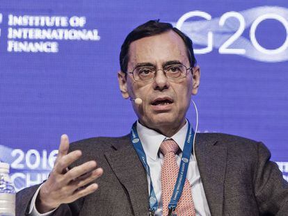 Jaime Caruana, presidente del Banco de Pagos.
