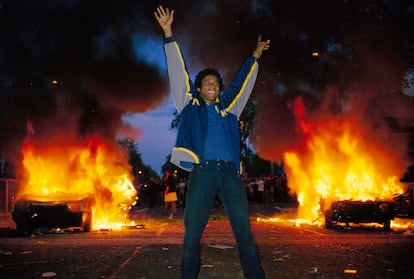'Riot Boy', una de las fotos del libro de Vinca Petersen sobre los jóvenes antisistema.
